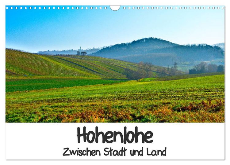 Produktbild: Hohenlohe - Zwischen Stadt und Land (Wandkalender 2026 DIN A3 quer), CALVENDO Monatskalender