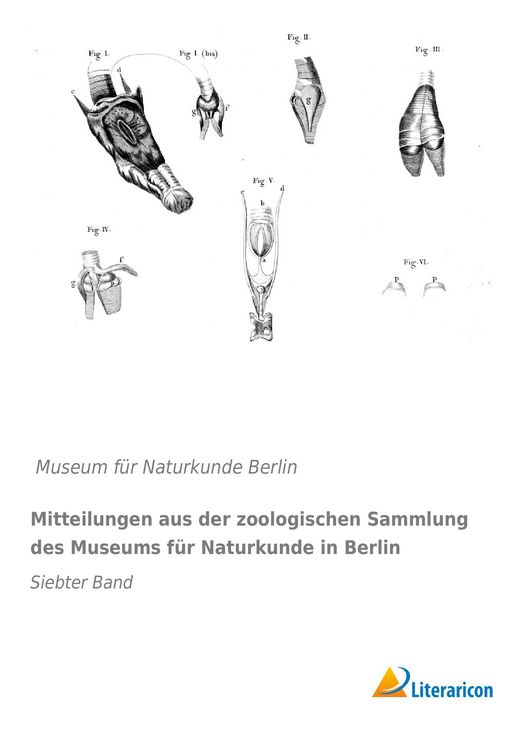 Produktbild: Mitteilungen aus der zoologischen Sammlung des Museums f&uuml;r Naturkunde in Berlin