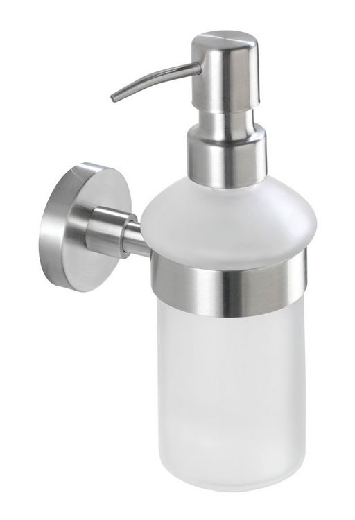 Produktbild: Seifenspender Mod. Bosio Edelstahl matt, Fassungsverm&ouml;gen ca. 200 ml