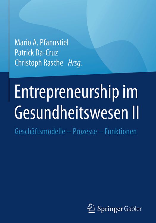 Produktbild: Entrepreneurship im Gesundheitswesen II