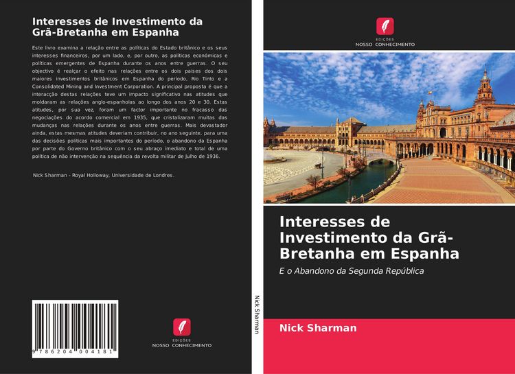Produktbild: Interesses de Investimento da Gr&atilde;-Bretanha em Espanha