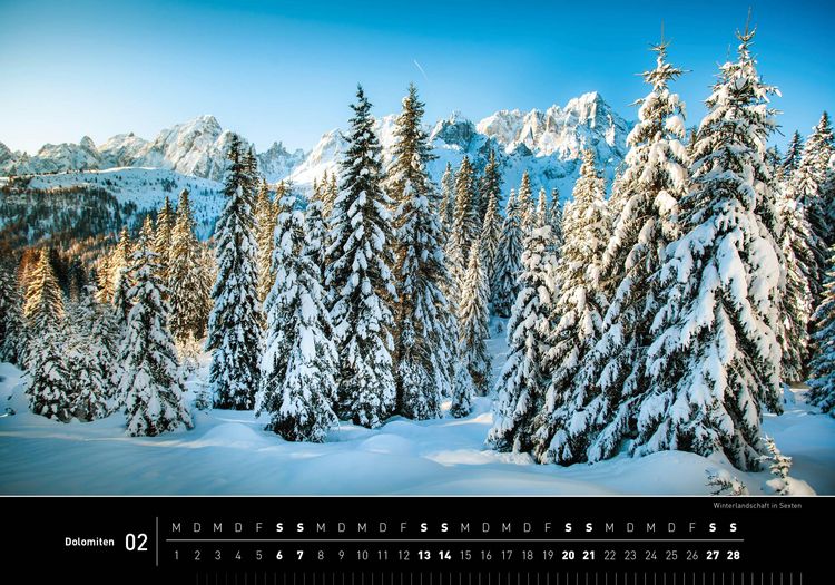 Produktbild: Dolomiten Premiumkalender 2027