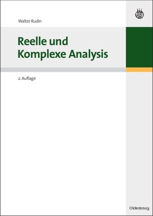 Produktbild: Reelle und Komplexe Analysis