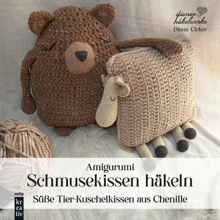Bild vom Artikel Amigurumi Schmusekissen häkeln vom Autor Diana Cirkov