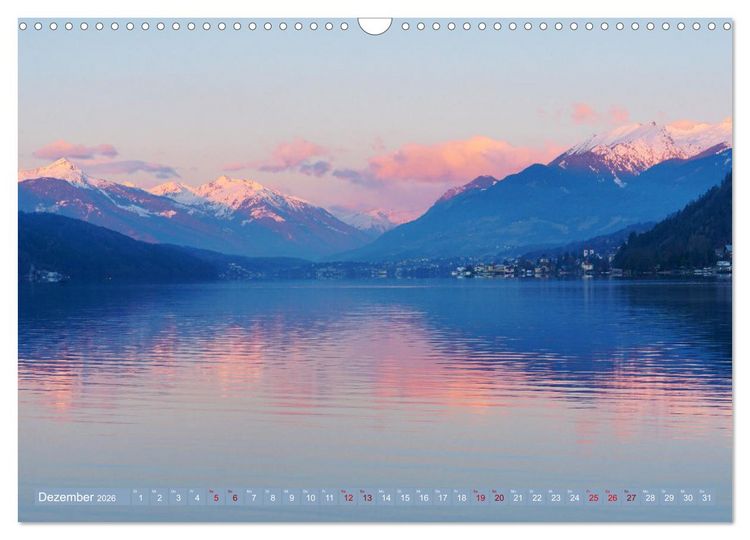 Produktbild: Bergseen zum Tr&auml;umen (Wandkalender 2026 DIN A3 quer), CALVENDO Monatskalender