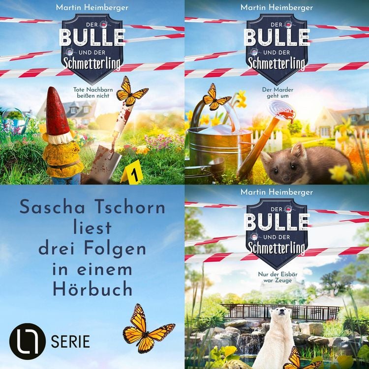 Produktbild: Der Bulle und der Schmetterling - Folge 1-3, Sammelband 1