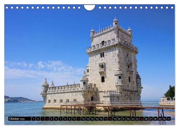 Produktbild: Portugal (Wandkalender 2026 DIN A4 quer), CALVENDO Monatskalender