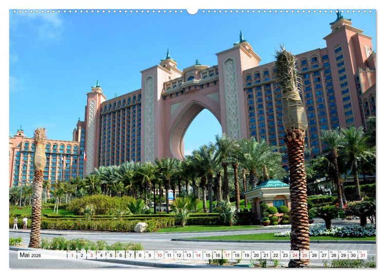 Produktbild: Einzigartiges DUBAI, die Metropole der Superlative (Wandkalender 2026 DIN A2 quer), CALVENDO Monatskalender