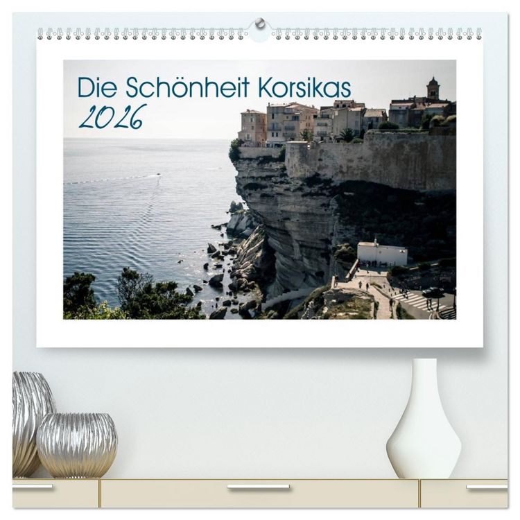 Produktbild: Die Sch&ouml;nheit Korsikas (hochwertiger Premium Wandkalender 2026 DIN A2 quer), Kunstdruck in Hochglanz