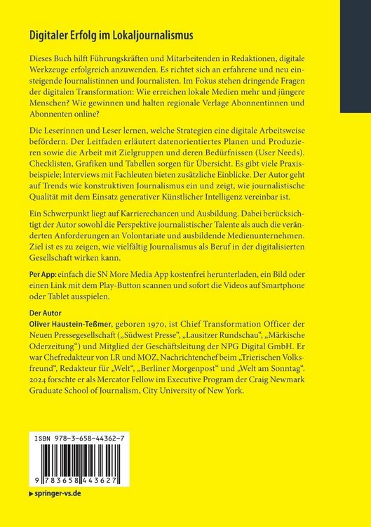 Produktbild: Digitaler Erfolg im Lokaljournalismus