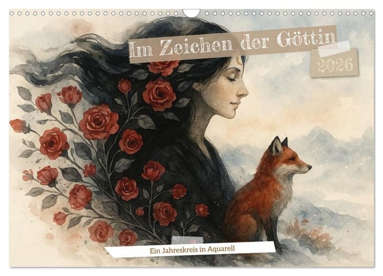 Produktbild: Im Zeichen der G&ouml;ttin (Wandkalender 2026 DIN A3 quer), CALVENDO Monatskalender