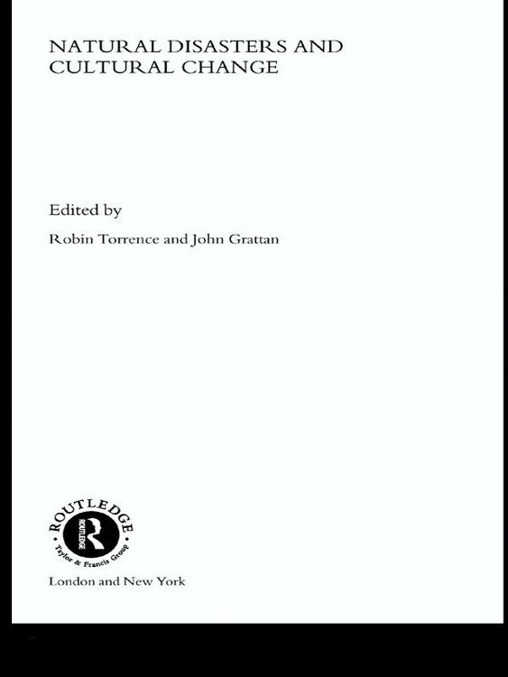 Produktbild: Natural Disasters and Cultural Change
