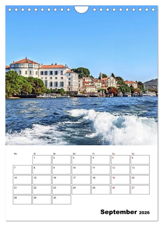 Produktbild: Piemont - Impressionen aus Norditalien (Wandkalender 2026 DIN A4 hoch), CALVENDO Monatskalender