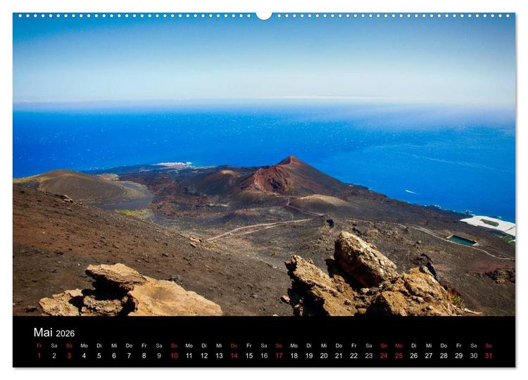 Produktbild: Naturblicke - La Palma (Wandkalender 2026 DIN A2 quer), CALVENDO Monatskalender