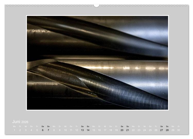 Produktbild: INDUSTRIE MAL ANDERS (Wandkalender 2026 DIN A2 quer), CALVENDO Monatskalender