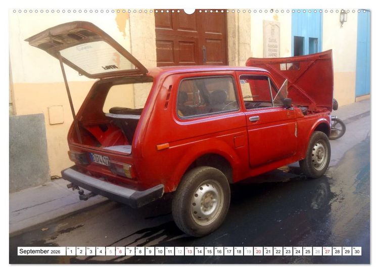 Produktbild: LADA NIVA - Russlands Dauer-L&auml;ufer (Wandkalender 2026 DIN A2 quer), CALVENDO Monatskalender