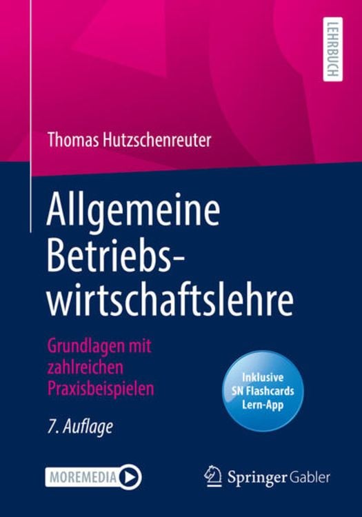 Produktbild: Allgemeine Betriebswirtschaftslehre
