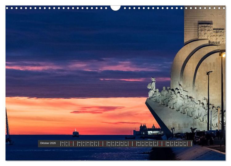 Produktbild: Portugals Atlantikk&uuml;ste (Wandkalender 2026 DIN A3 quer), CALVENDO Monatskalender
