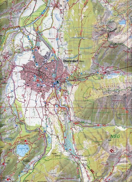 Produktbild: Oberstdorf 1:25 000
