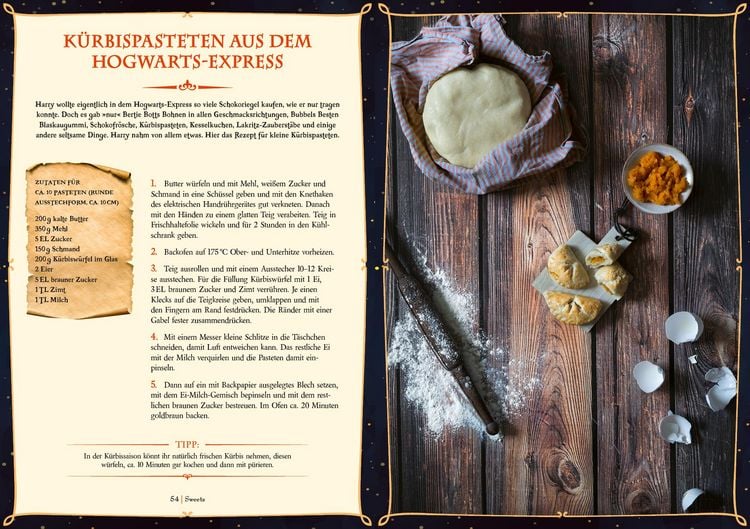 Produktbild: Das Koch- und Backbuch f&uuml;r Potter-Fans