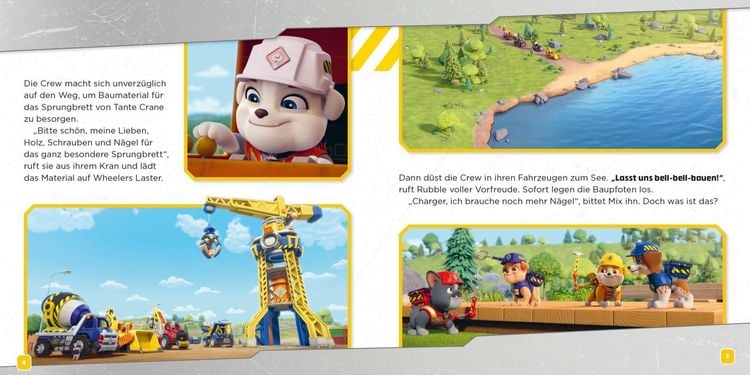 Produktbild: Maxi-Mini Rubble & Crew 232: Die Crew baut ein Sprungbrett f&uuml;r Erpelino