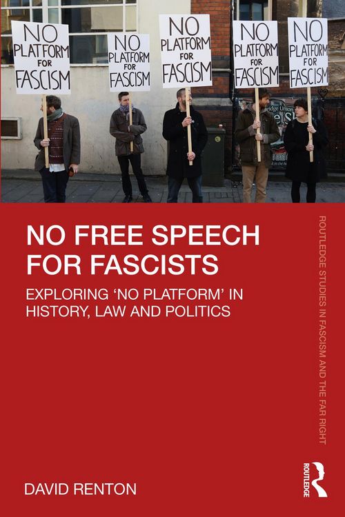 Produktbild: No Free Speech for Fascists