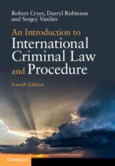 Produktbild: An Introduction to International Criminal Law and Procedure