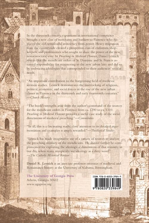 Produktbild: Preaching in Medieval Florence