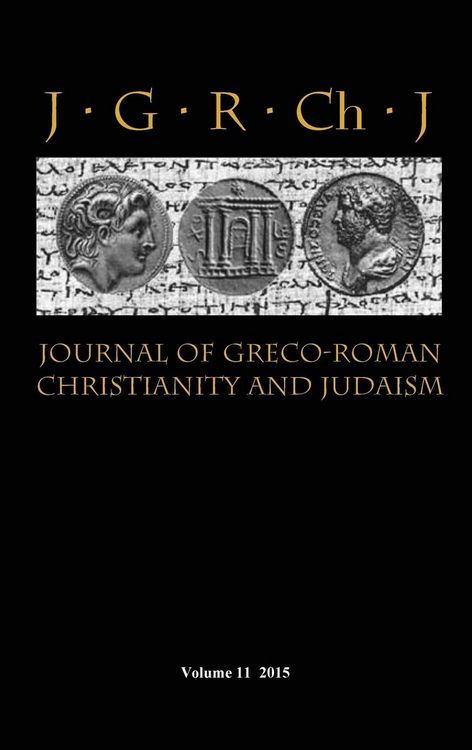 Produktbild: Journal of Greco-Roman Christianity and Judaism 11 (2015)
