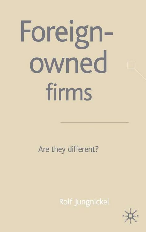 Produktbild: Foreign-Owned Firms
