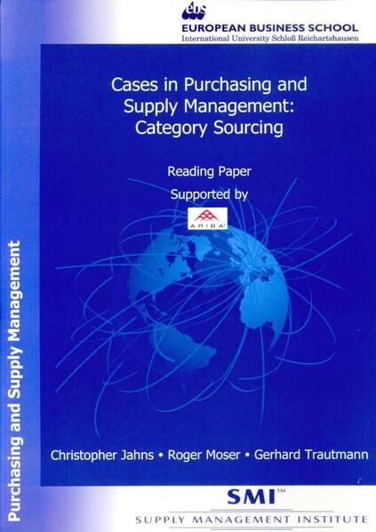 Produktbild: Cases in Purchasing and Supply Management.
