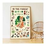 Produktbild: POPPIK - Lernposter & Sticker Wald