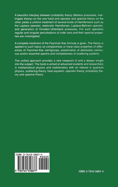 Produktbild: Stochastic Spectral Theory for Selfadjoint Feller Operators
