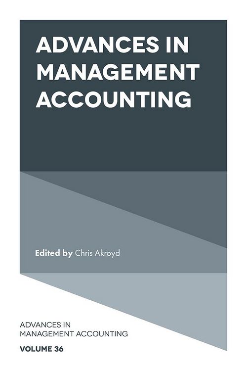 Produktbild: Advances in Management Accounting