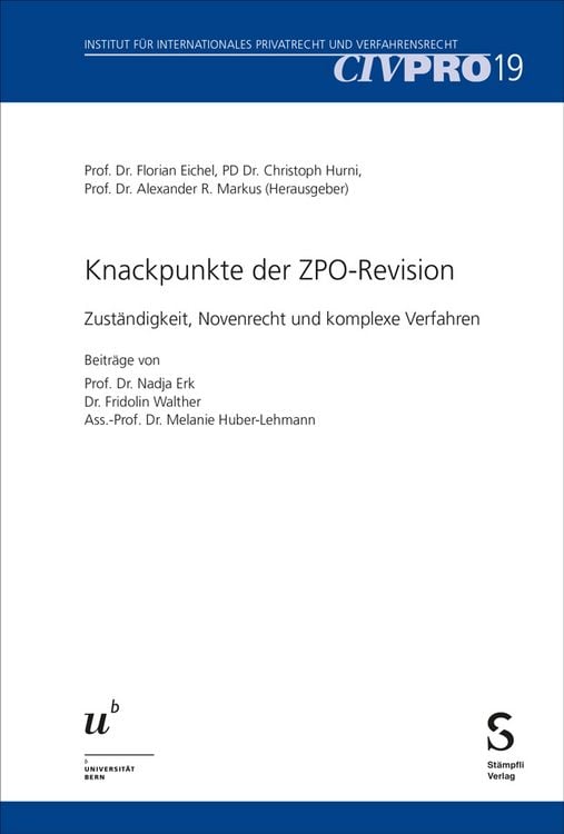 Produktbild: Knackpunkte der ZPO-Revision