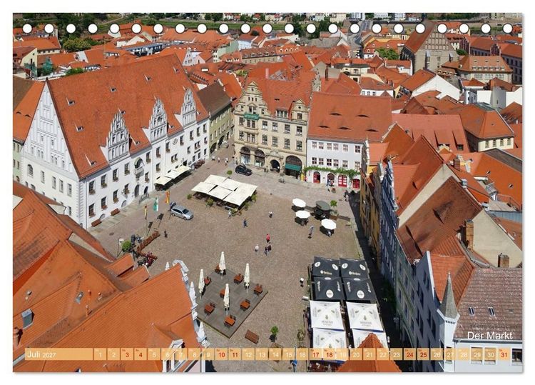 Produktbild: Mei&szlig;en - ein besonderes Erlebnis. Highlights der &auml;ltesten Stadt Sachsens (Tischkalender 2027 DIN A5 quer), CALVENDO Monatskalender