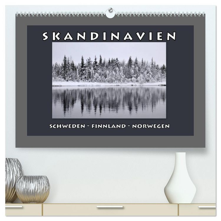 Produktbild: SKANDINAVIEN (hochwertiger Premium Wandkalender 2026 DIN A2 quer), Kunstdruck in Hochglanz
