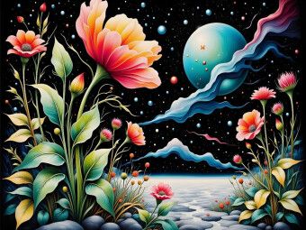Produktbild: CALVENDO Puzzle Bl&uuml;tenmelodie | 1000 Teile Lege-Gr&ouml;&szlig;e 64x48cm Foto-Puzzle f&uuml;r gl&uuml;ckliche Stunden