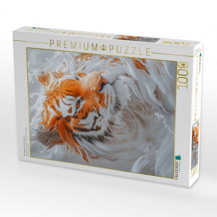 Produktbild: CALVENDO Puzzle Die Legende des Zaubertigers | 1000 Teile Lege-Gr&ouml;&szlig;e 64x48cm Foto-Puzzle f&uuml;r gl&uuml;ckliche Stunden