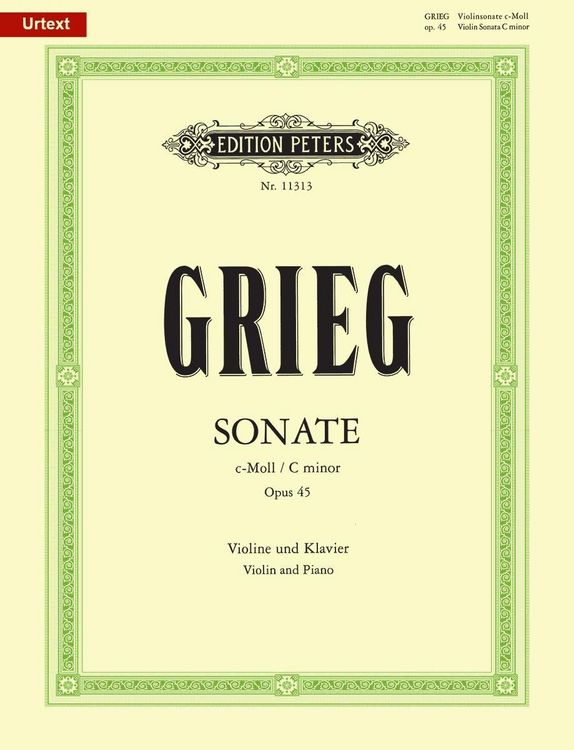 Produktbild: Sonate Nr. 3 c-Moll op. 45
