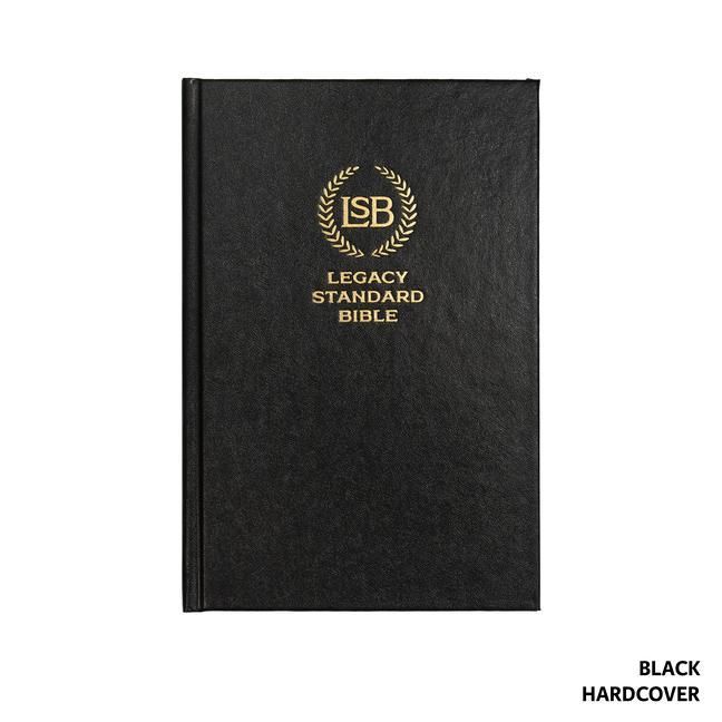 Produktbild: Legacy Standard Bible, Single Column Text Only Edition - Black Hardcover
