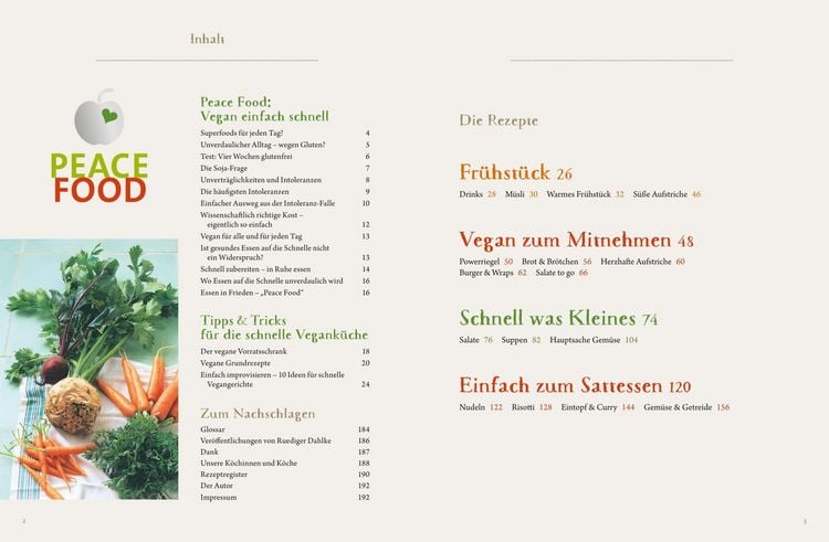 Produktbild: Peace Food - Vegan einfach schnell