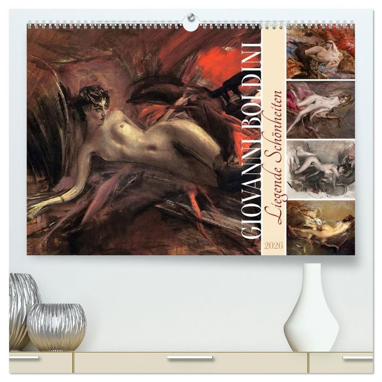 Produktbild: Liegende Sch&ouml;nheiten (hochwertiger Premium Wandkalender 2026 DIN A2 quer), Kunstdruck in Hochglanz