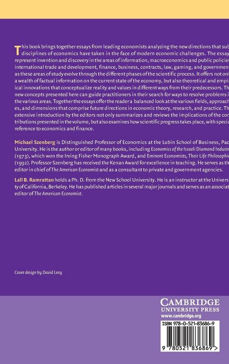 Produktbild: New Frontiers in Economics