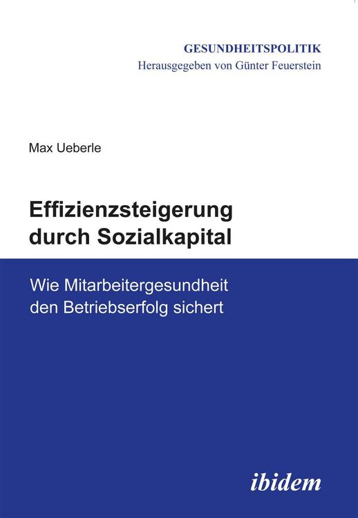 Produktbild: Effizienzsteigerung durch Sozialkapital
