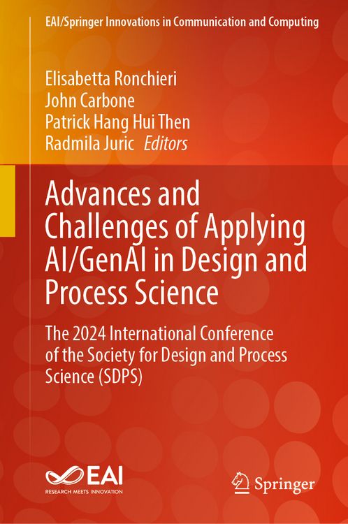 Produktbild: Advances and Challenges of Applying AI/GenAI in Design and Process Science