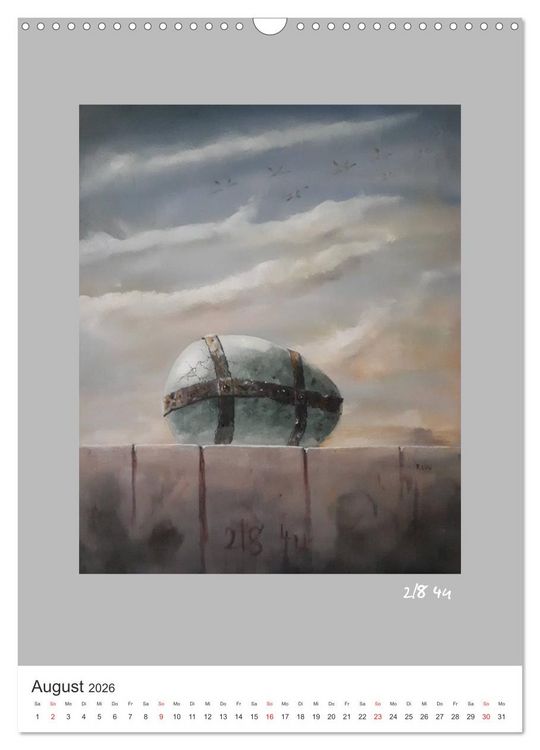 Produktbild: ART der Stille (Wandkalender 2026 DIN A3 hoch), CALVENDO Monatskalender