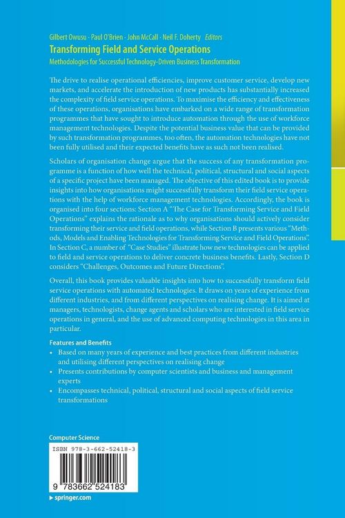 Produktbild: Transforming Field and Service Operations