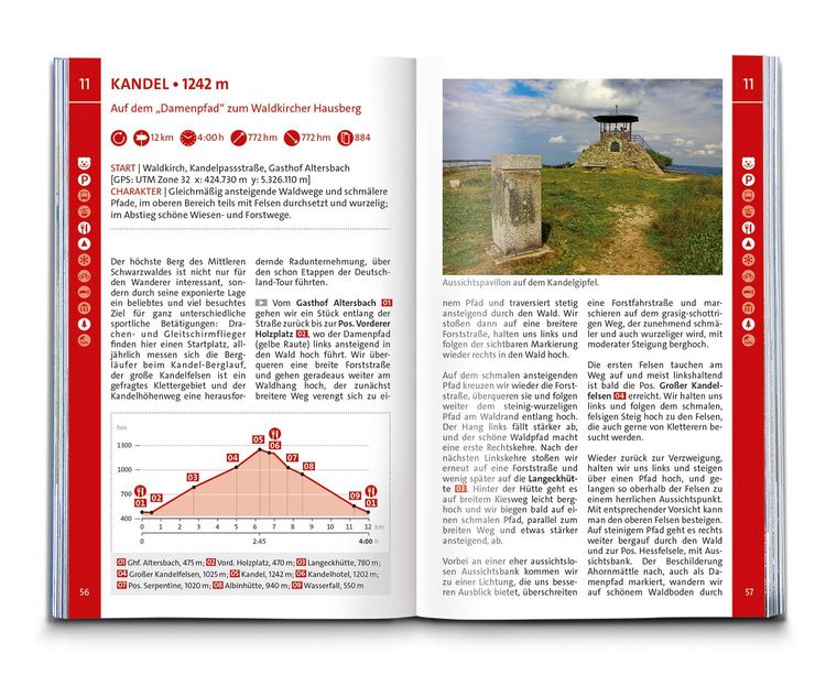Produktbild: KOMPASS Wanderf&uuml;hrer Schwarzwald S&uuml;d mit Naturpark, Kaiserstuhl und Markgr&auml;flerland, 60 Touren mit Extra-Tourenkarte