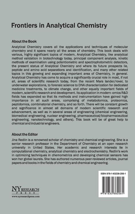 Produktbild: Frontiers in Analytical Chemistry